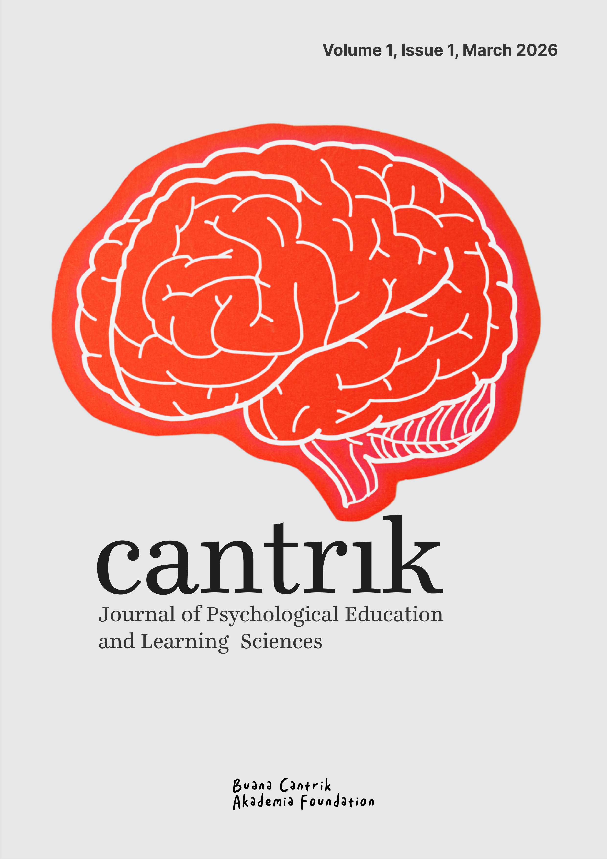 Cantrik Journal of Psychological Education and Learning Sciences
